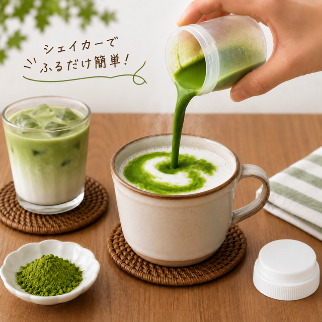 ご好評につき延長決定!ミニ抹茶シェイカープレゼントキャンペーン
