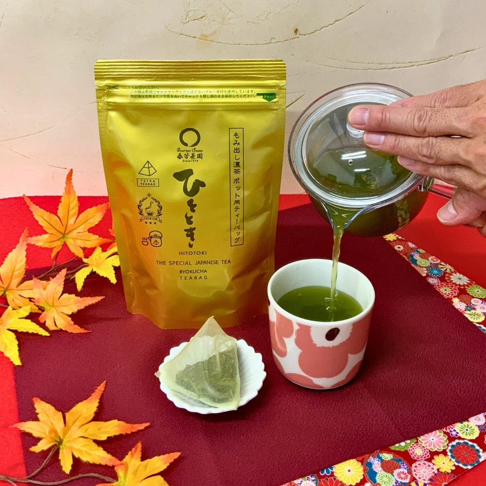 静岡森産】 水出し緑茶「はまかぜティーパック」5g×10P詰｜春芳