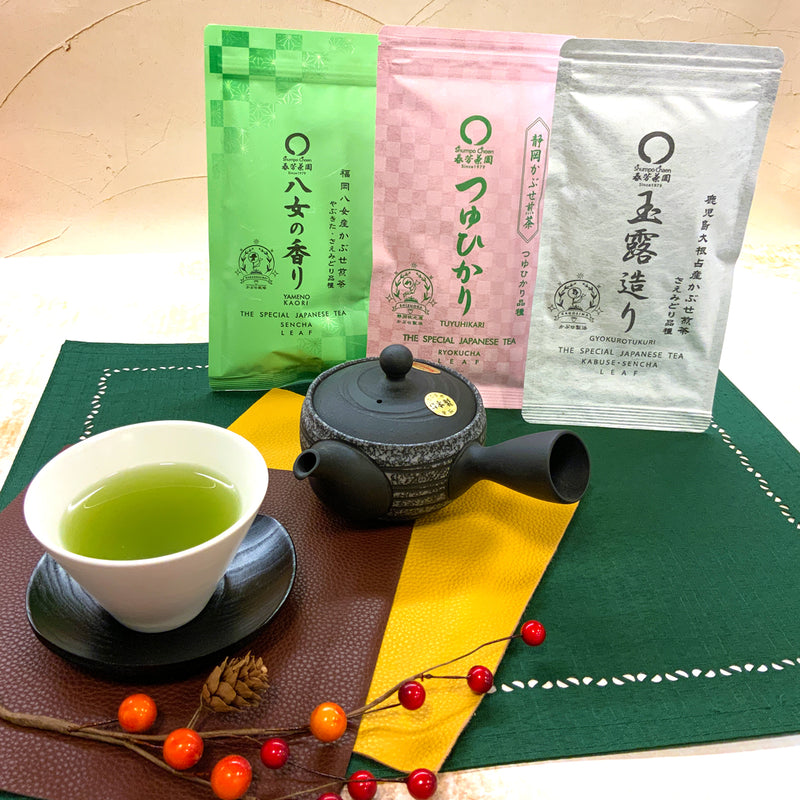 10月12日～18日のお渡しとなります。創業祭限定セット「三大産地飲みくらべセット」