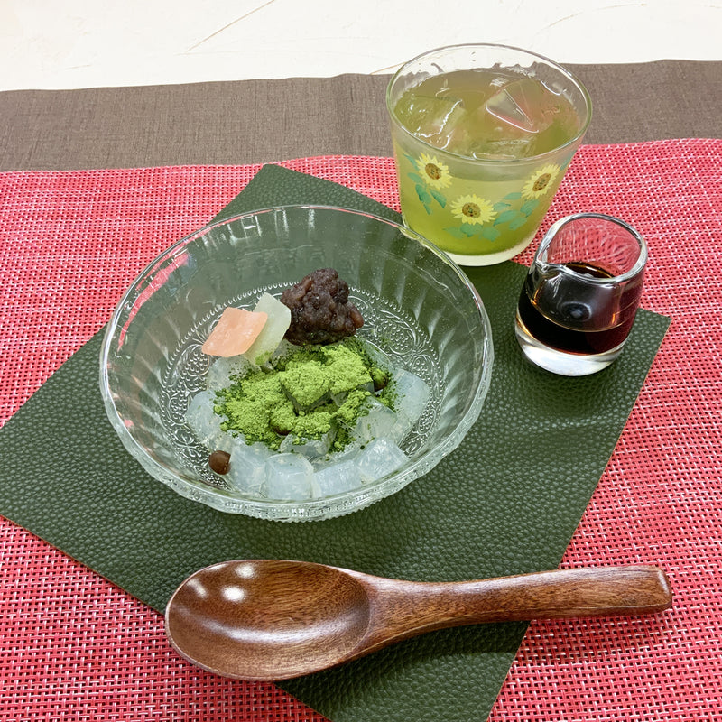 夏のおすすめギフト「抹茶あんみつ＆湘南ゴールドゼリー」セット