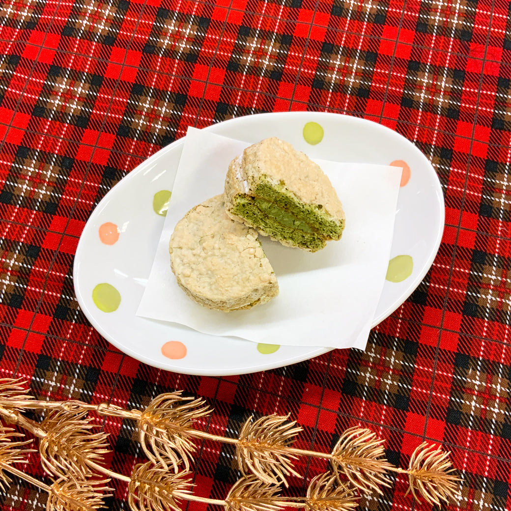 【静岡掛川菊川産】「ひととき」テトラ型緑茶ティーバッグ20ｐ「 茶々 ダックワーズ」6個セット