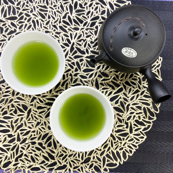 10月11日～17日のお渡しとなります。創業祭限定特別価格 深蒸し緑茶「生荒茶」80g詰【静岡掛川菊川産やぶきた品種】