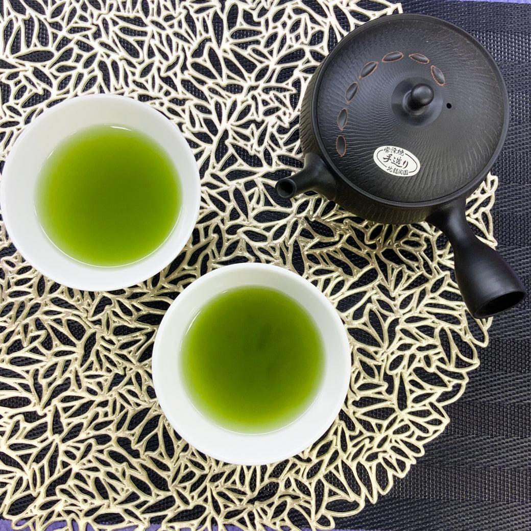 【静岡掛川産やぶきた品種】 特製オリジナル深蒸し緑茶「まごころ」80g詰