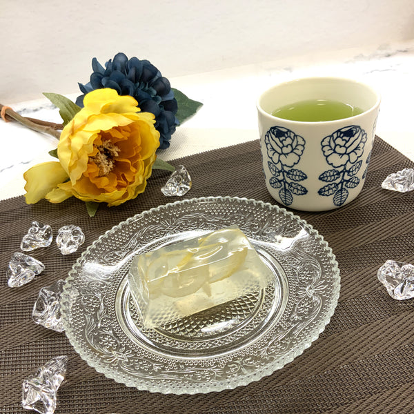 夏のおすすめギフトセット【静岡産水出し緑茶「はまかぜティーバッグ」＆神奈川ブランド湘南ゴールド使用「湘南ゴールドゼリー６個入」】