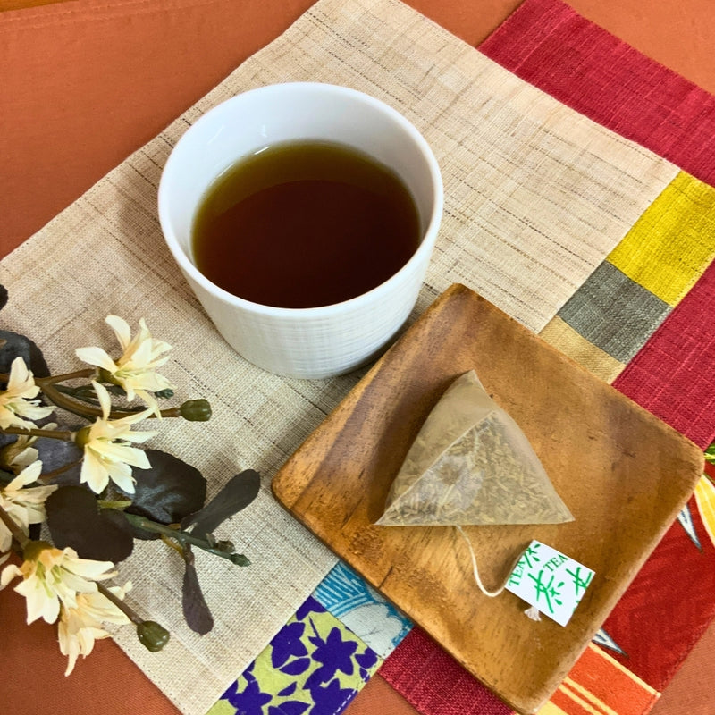 特別価格！贈答箱入！緑茶・ほうじ茶・抹茶入玄米茶「三種の紐付きティーバッグセット」※ネコポス便不可