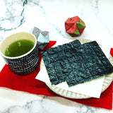 摘みたて新海苔 日本茶セット【伊勢野間焼海苔　煎茶ひとときセット】