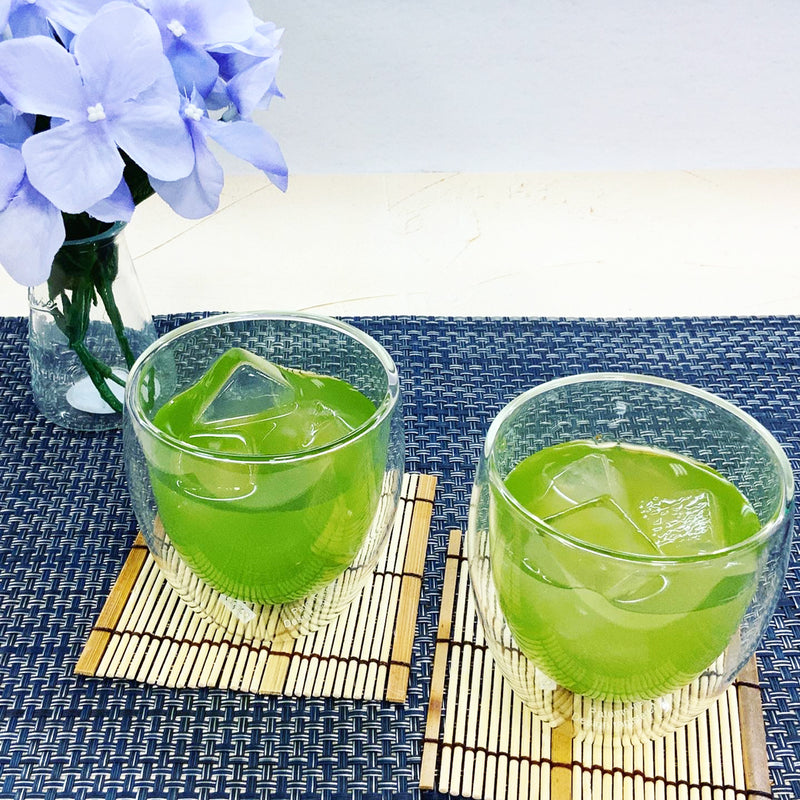 静岡産＆福岡八女産　水出し緑茶飲みくらべセット※ネコポス便不可「