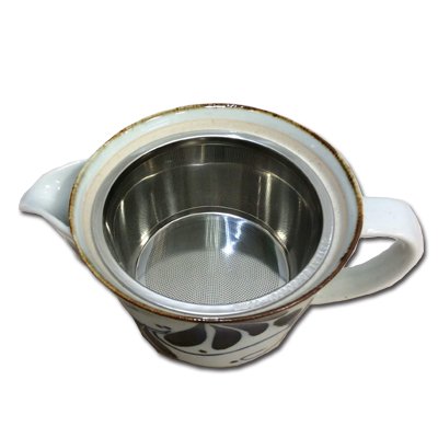 波佐見焼 karakusa  ステンレスフィルター付ポット 275ml
