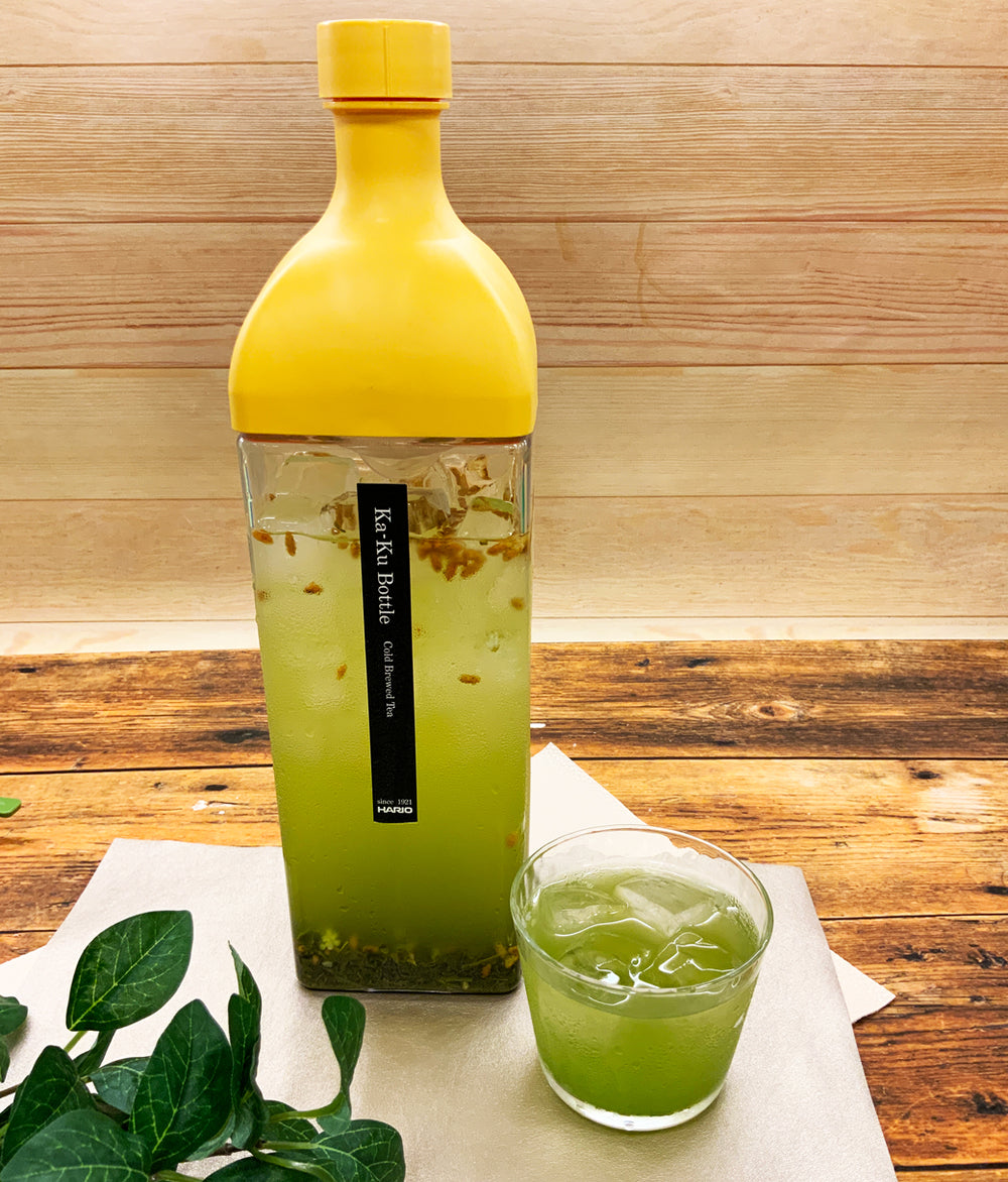 カークボトル＆【静岡牧之原産】 徳用抹茶入玄米茶200g詰セット