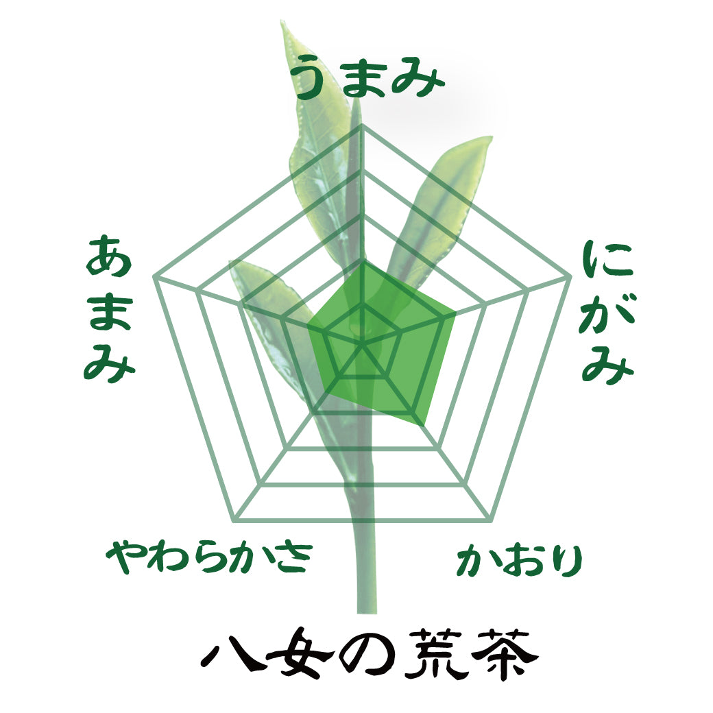 [Fukuoka Yame Yabukita variety] Farmer's rough tea making "Yame's rough tea" 80g packed
