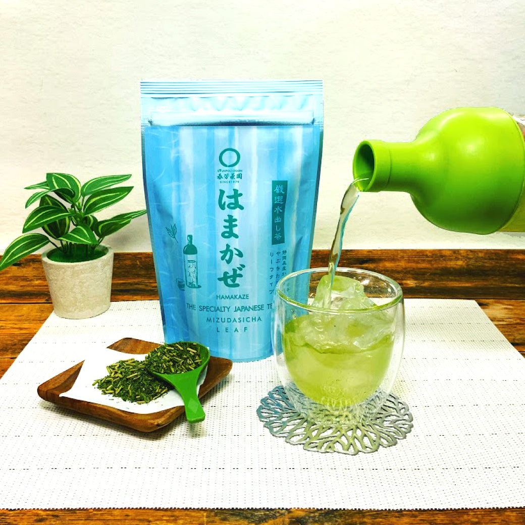 同梱OK！お得！送料込のまとめ買いセット！【静岡森産】 水出し煎茶「はまかぜ」160ｇ詰３本セット